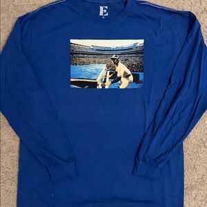 Elton John Anniversary Farewell Tour Dodger Stadium 1975 Long Sleeve Shirt Rare